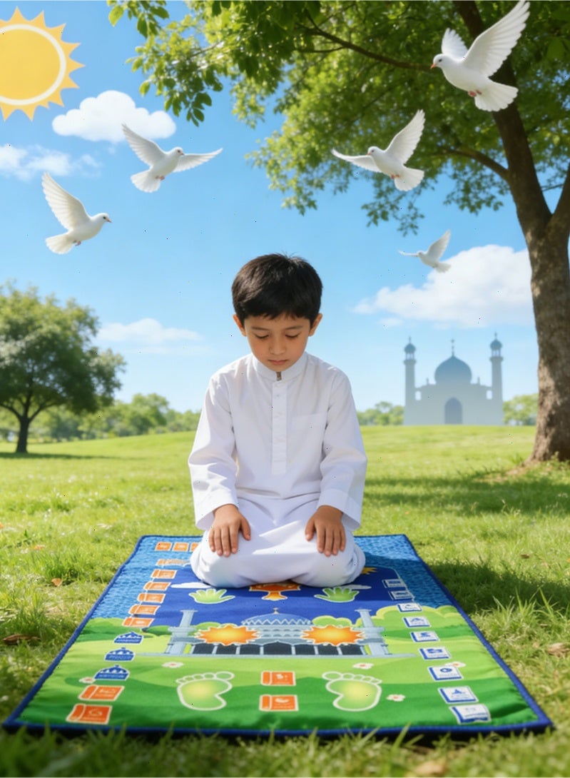 Smart Electronic Prayer Mat for Kids : Interactive, Touch Sensitive, Soft & Washable with 10 Languages for Islamic Children’s Prayer​ Mug - Image 5